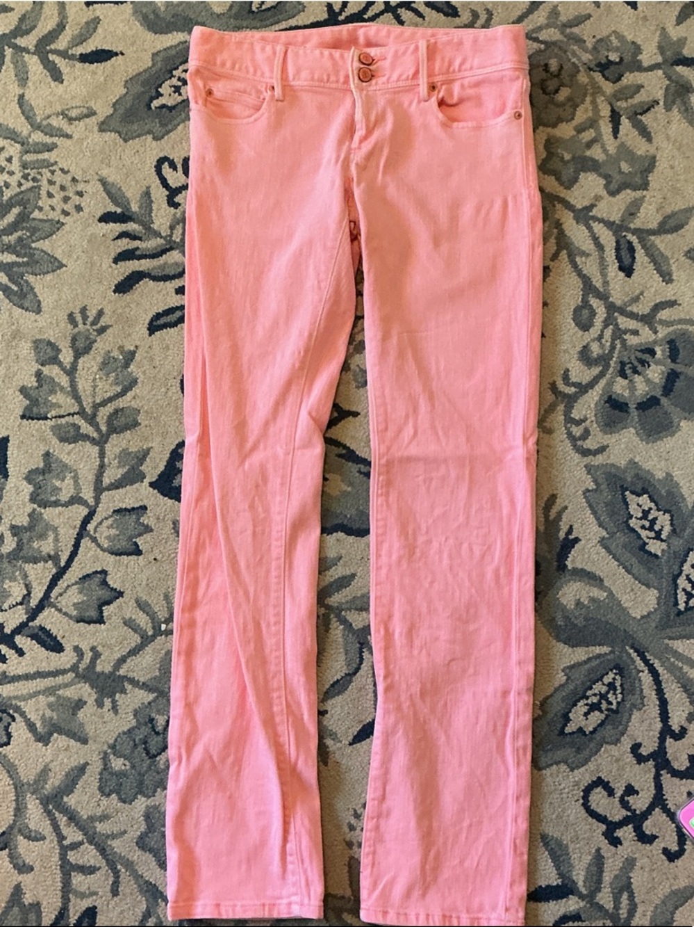 Lilly Pulitzer Worth Straight Jeans-Pink